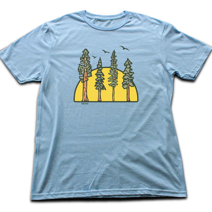 Sunset Forest Landscape T-shirt
