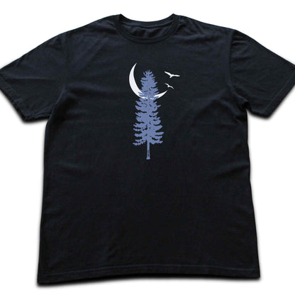 Lonely Tree Moon T-shirt