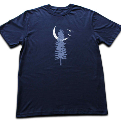 Lonely Tree Moon T-shirt
