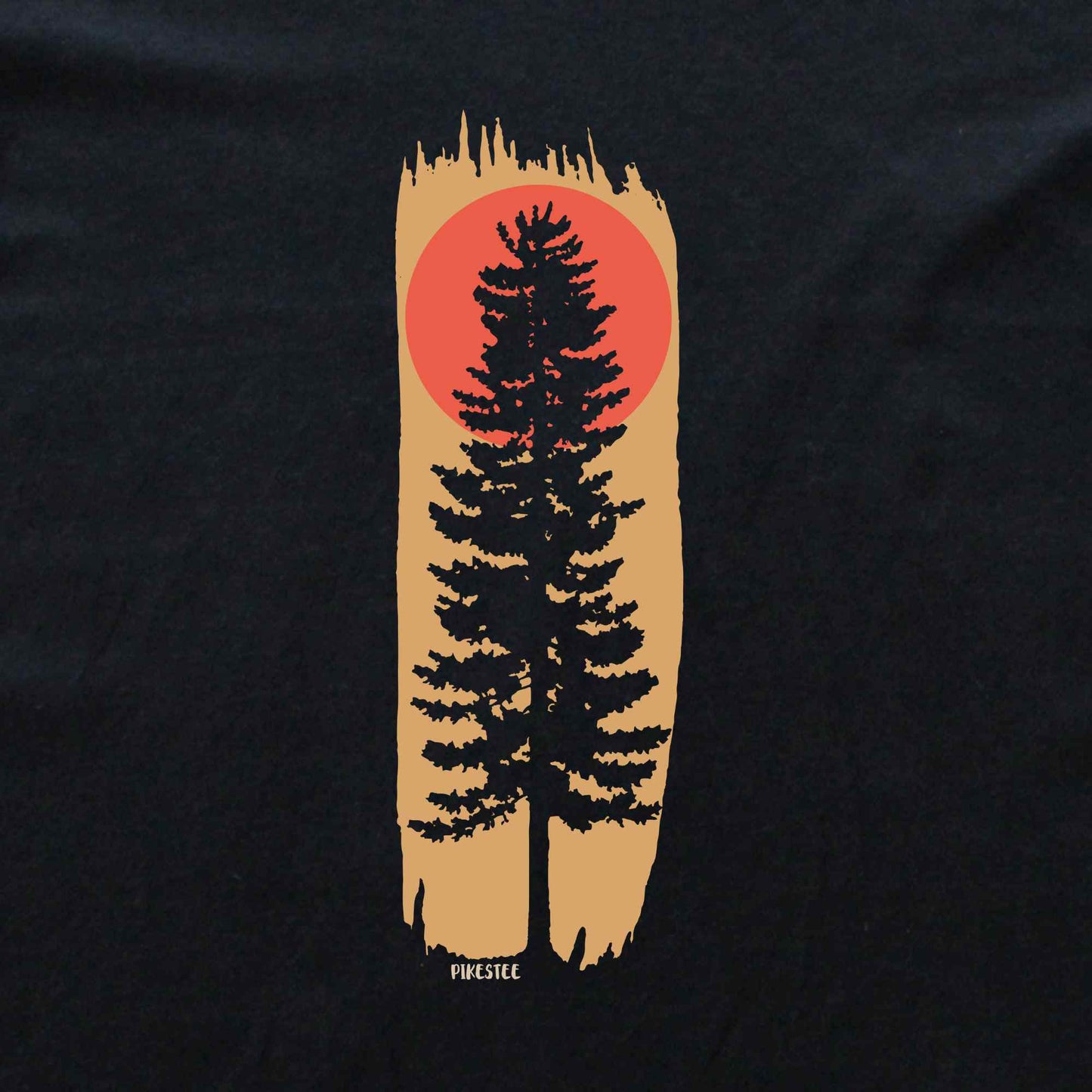 Lonely Tree Patch T-shirt