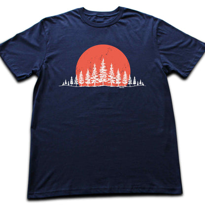 Forest Line Sunset T-shirt