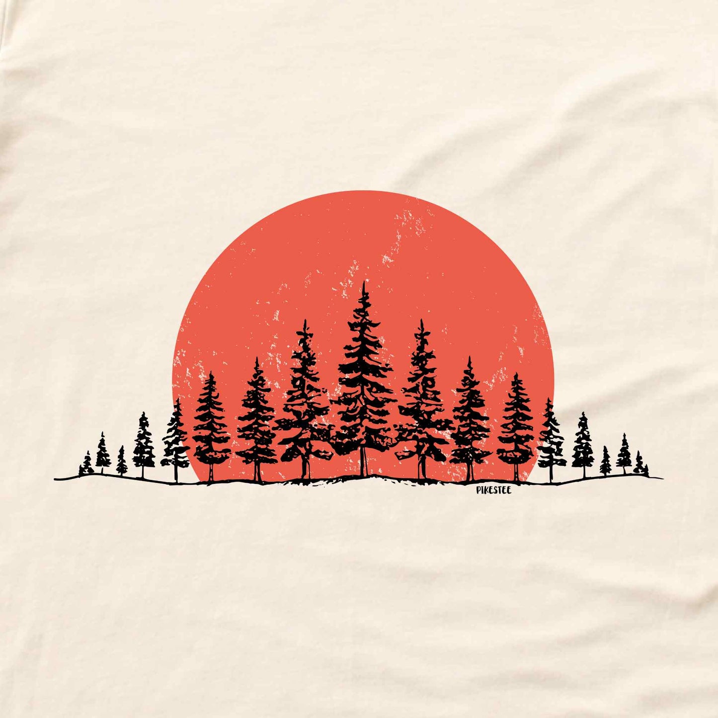 Forest Line Sunset T-shirt