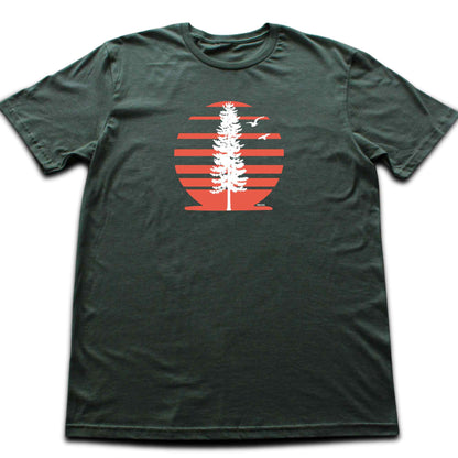 Lonely Tree Gradient T-shirt