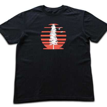 Lonely Tree Gradient T-shirt