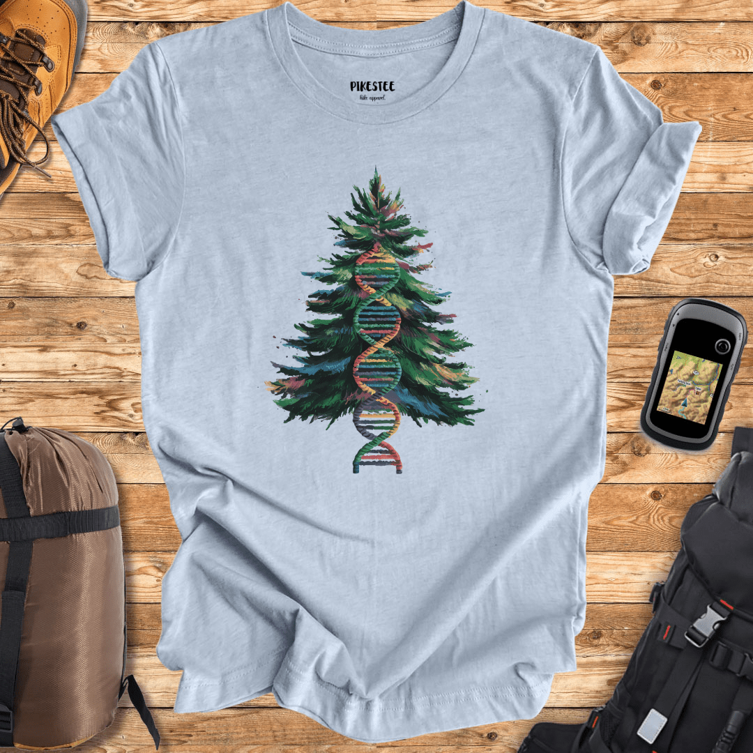 "Tree DNA" graphic T-shirt