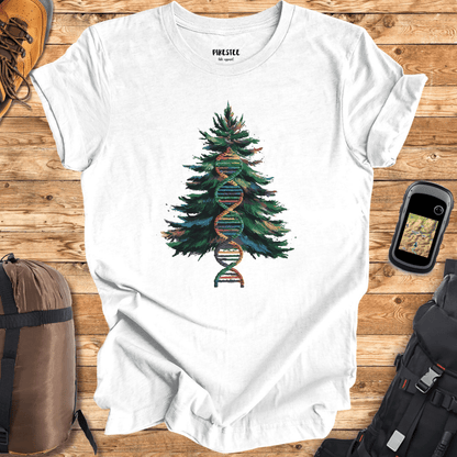 "Tree DNA" graphic T-shirt