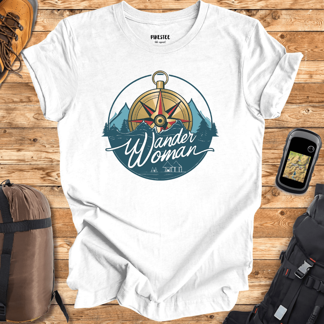 "Wander Woman" graphic T-shirt