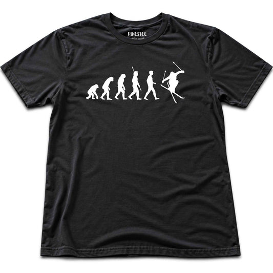 Ski Evolution T-shirt - Black