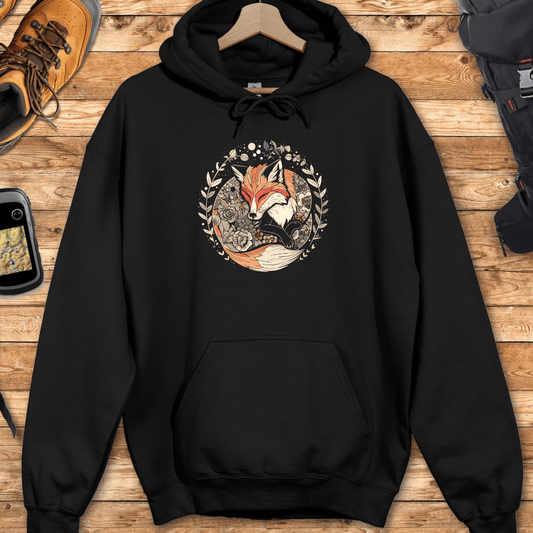 Sleeping fox Mandala Hoodie