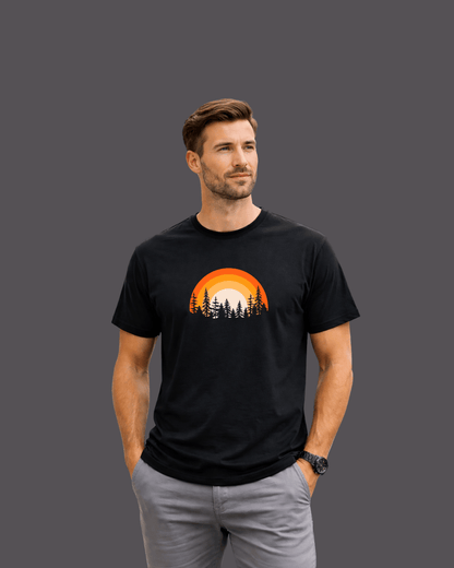 Colorfull Forest landscape T-shirt