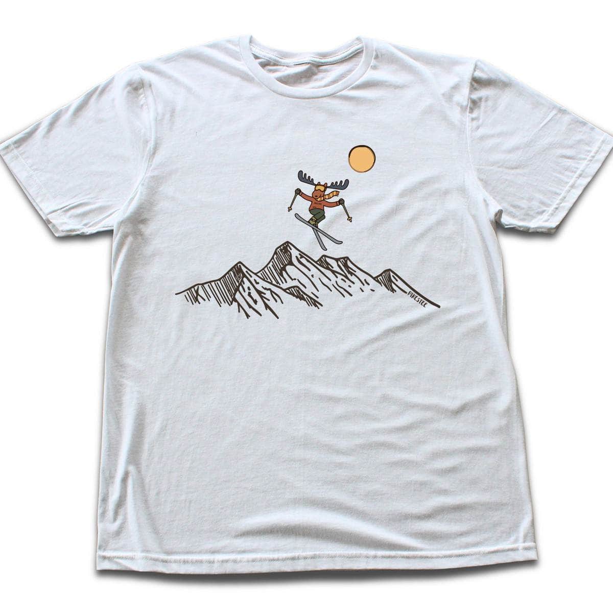 Mountain Moose T-shirt - White