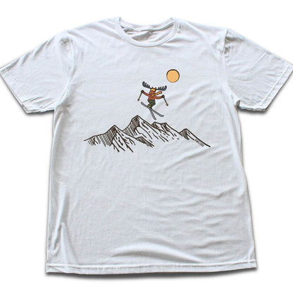 Mountain Moose T-shirt - White