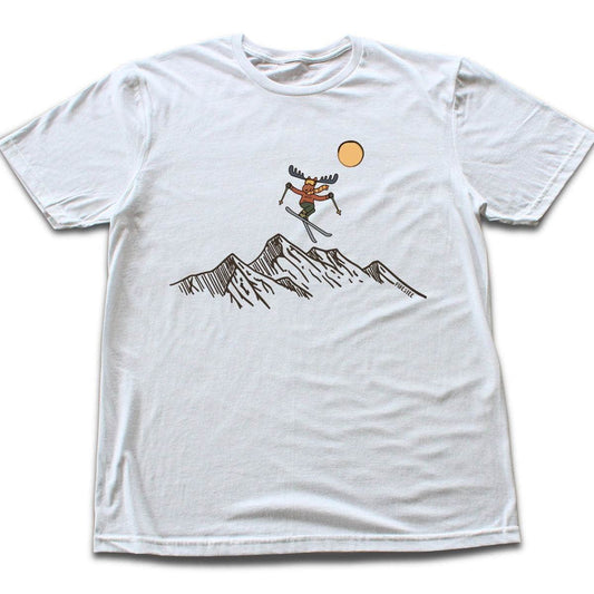 Mountain Moose T-shirt - White