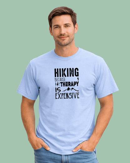 Hiking Because Therapy is Expensive T-shirt
