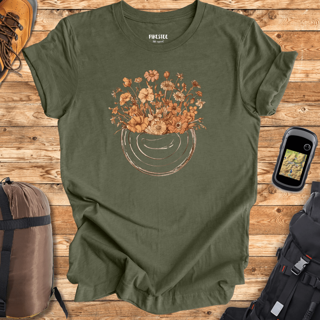 Flowers vintage graphic T-shirt