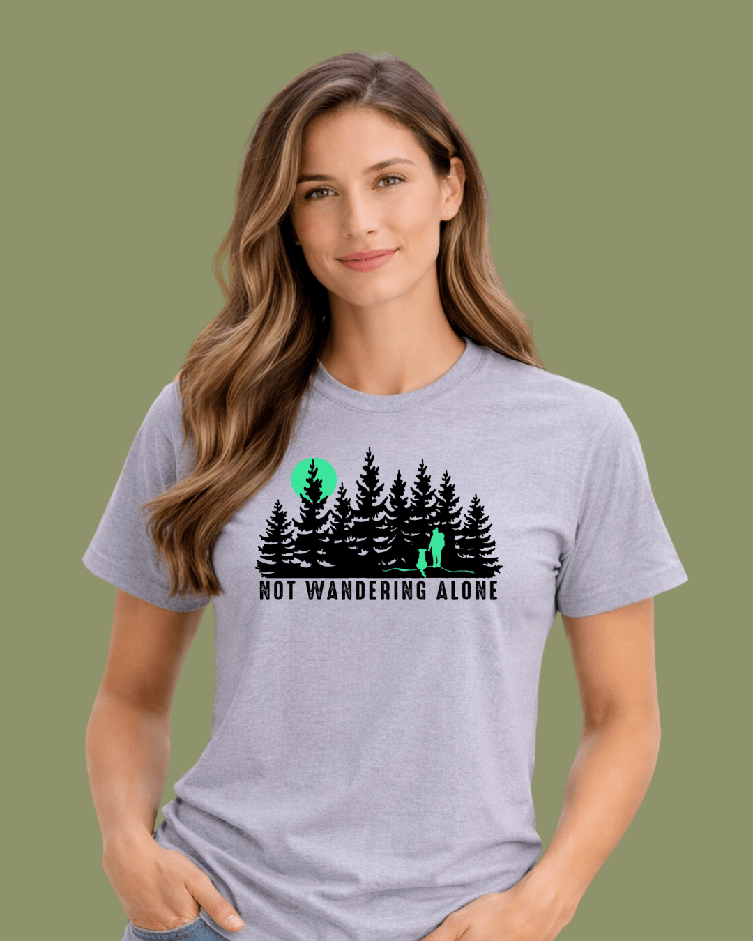 Not Wandering Alone T-shirt