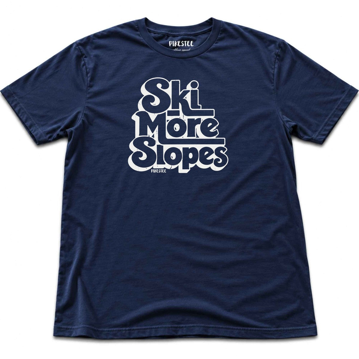 Ski More Slopes T-shirt - Navy