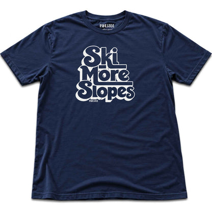 Ski More Slopes T-shirt - Navy
