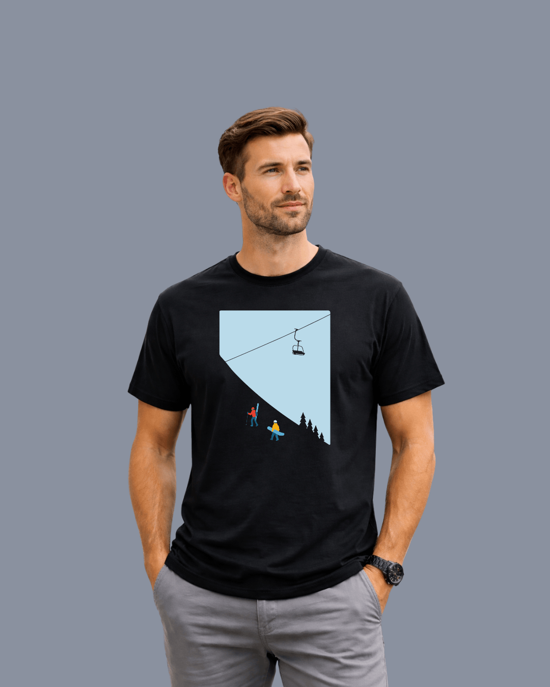 Ski and Snowboard T-shirt