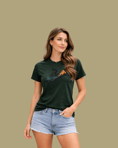 Bike In Mountain T-shirt