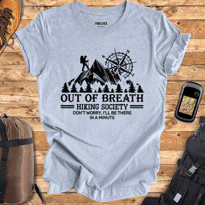 Out OF Breath Society Graphic T-shirt