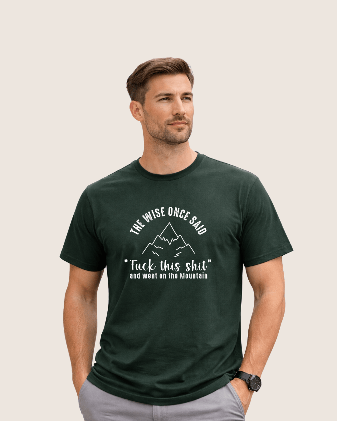 The Wise Once Mountain T-shirt