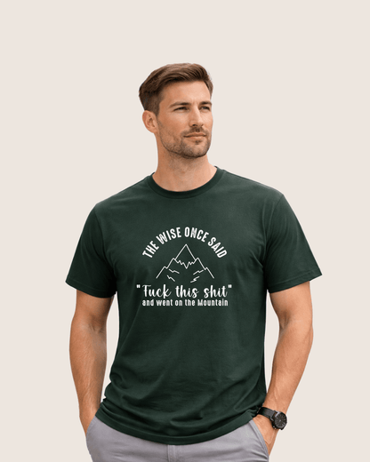 The Wise Once Mountain T-shirt