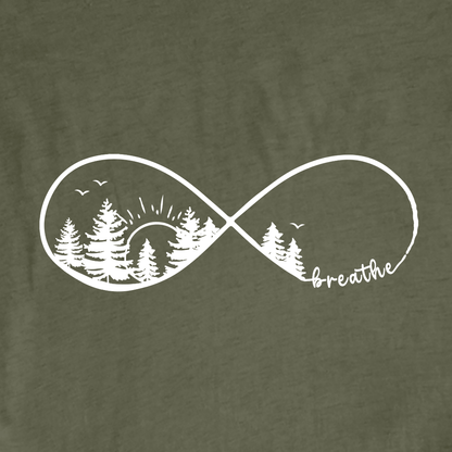 "Infinity Breathe" Graphic T-shirt