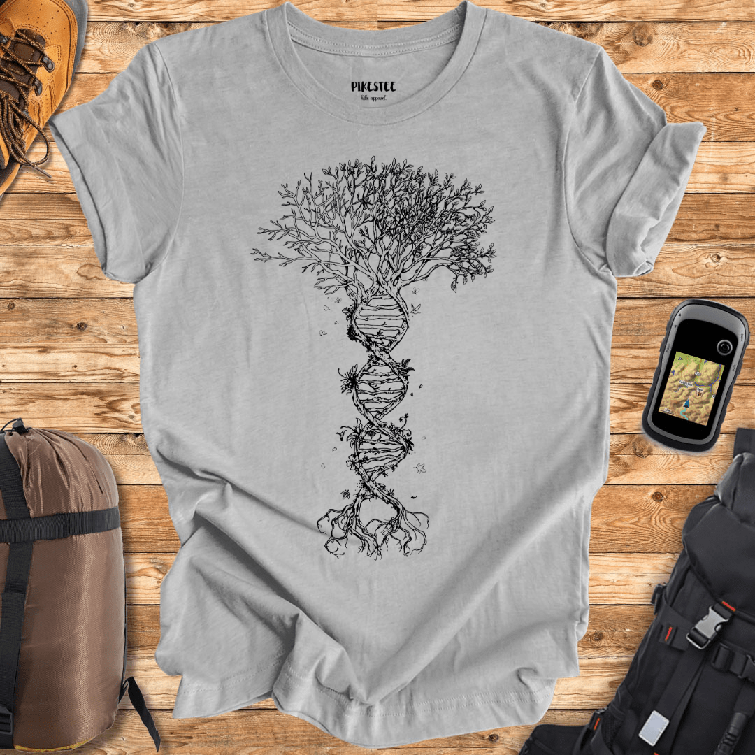 "Hand Drawn DNA Tree" Graphic T-shirt