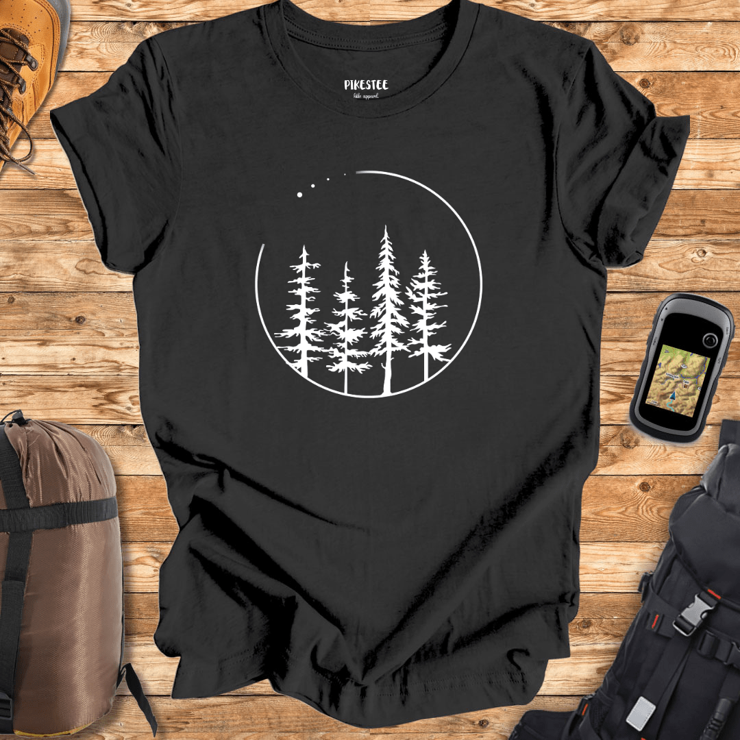 "Simple Line Trees" T-shirt