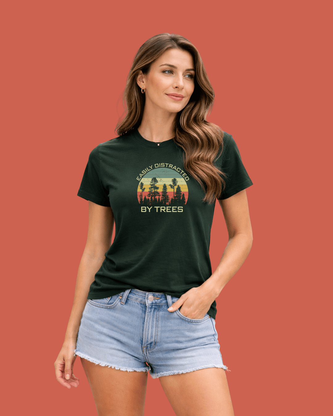 Easily Distracted By Trees T-shirt