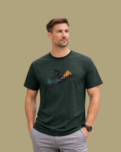 Bike In Mountain T-shirt