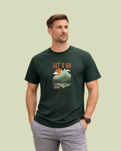 Let's Go Van Landscape T-shirt