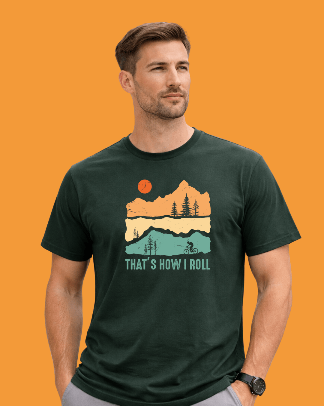 That's How I Roll Bike T-shirt