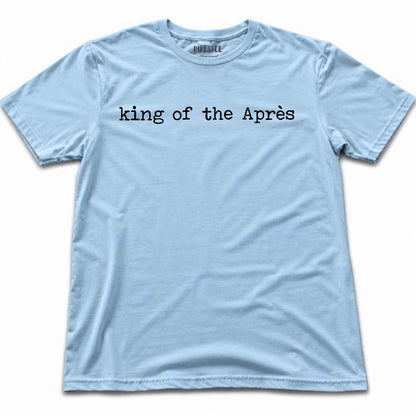 King Of The Apres T-shirt - Light Blue