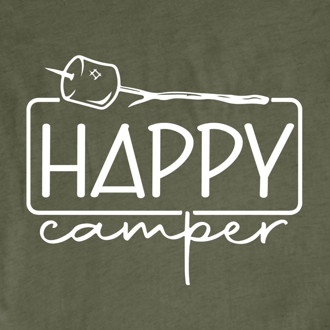 "Happy Camper" Graphic T-shirt