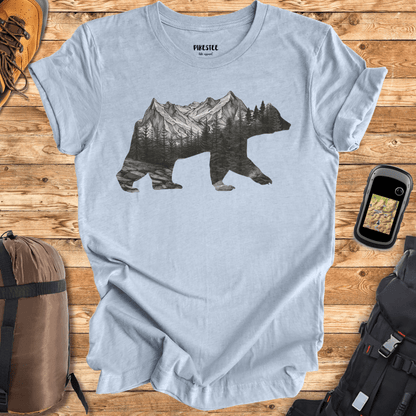 "Bear landscape" T-shirt