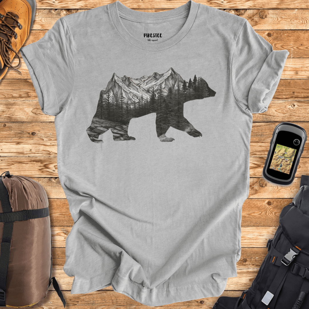 "Bear landscape" T-shirt