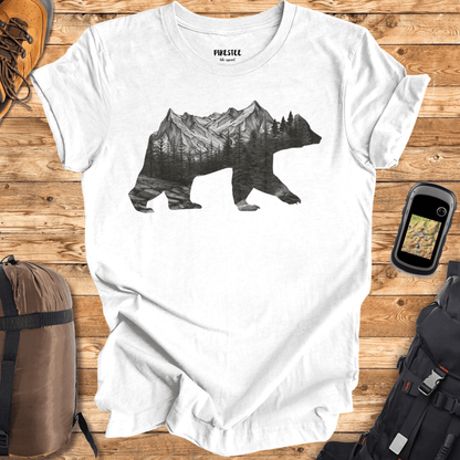 "Bear landscape" T-shirt