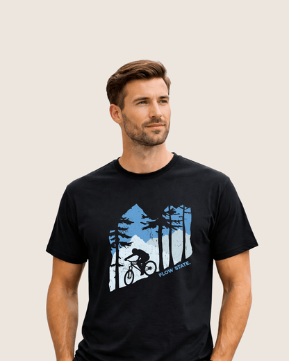Flow State, Mountain Biking T-shirt