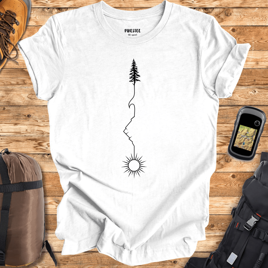 "Nature Elements" graphic T-shirt