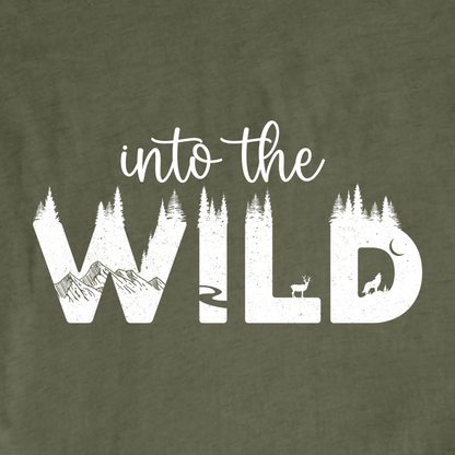 "Into The Wild" graphic T-shirt