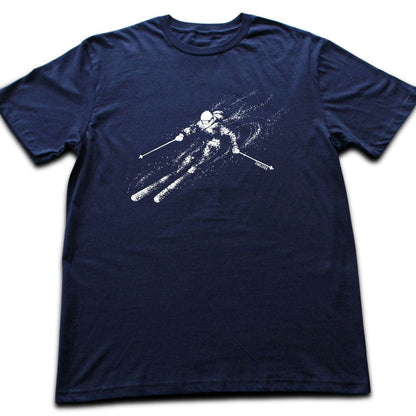 Skier Flow Descent T-shirt - Navy