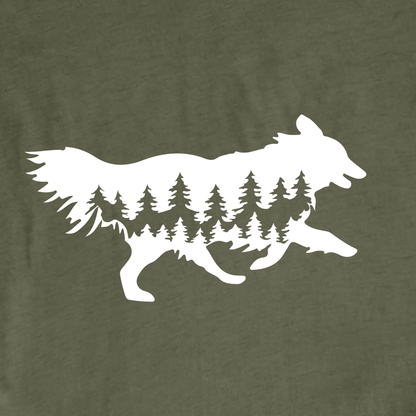 "Wild Dog" graphic T-shirt