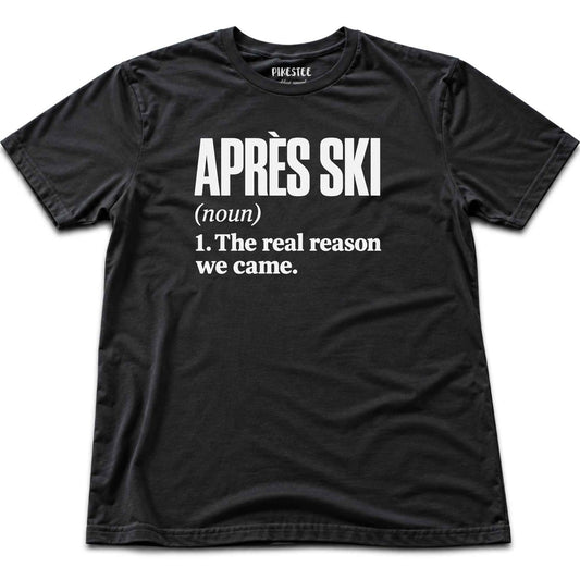 Apres Ski Definition T-shirt - Black