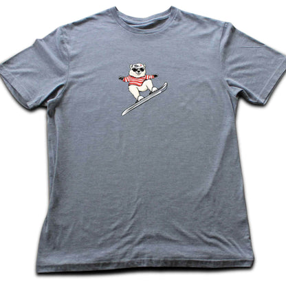 Snowboard Dog T-shirt