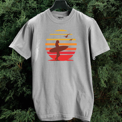 Dawn Surfing Girl T-shirt