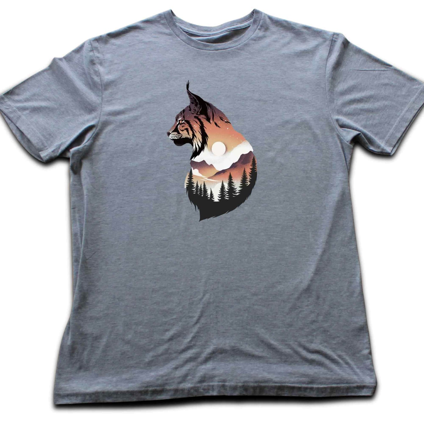 Lynx Colorfull Landscape T-shirt