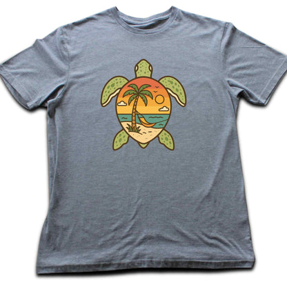 Turtle Beach Landscape T-shirt