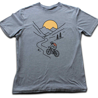 Morning Bike Mountain T-shirt